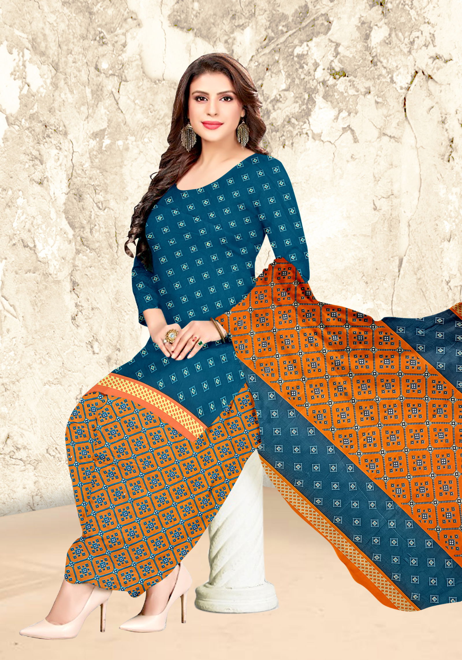 Cotton Patiyala Vol 7 Printed Cotton Dress Material Catalog